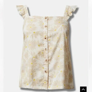 TORRID FLORAL BLOUSE
